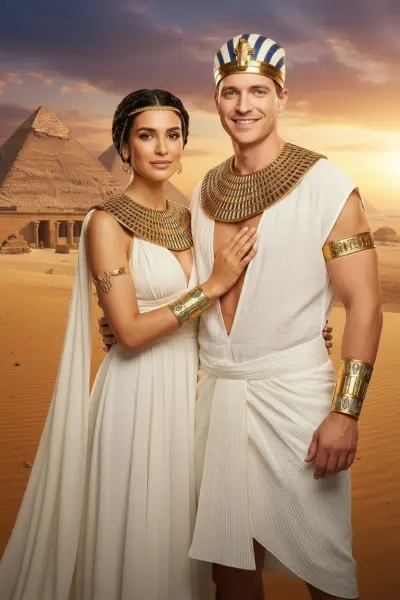 KI-Stil: Altes Ägypten