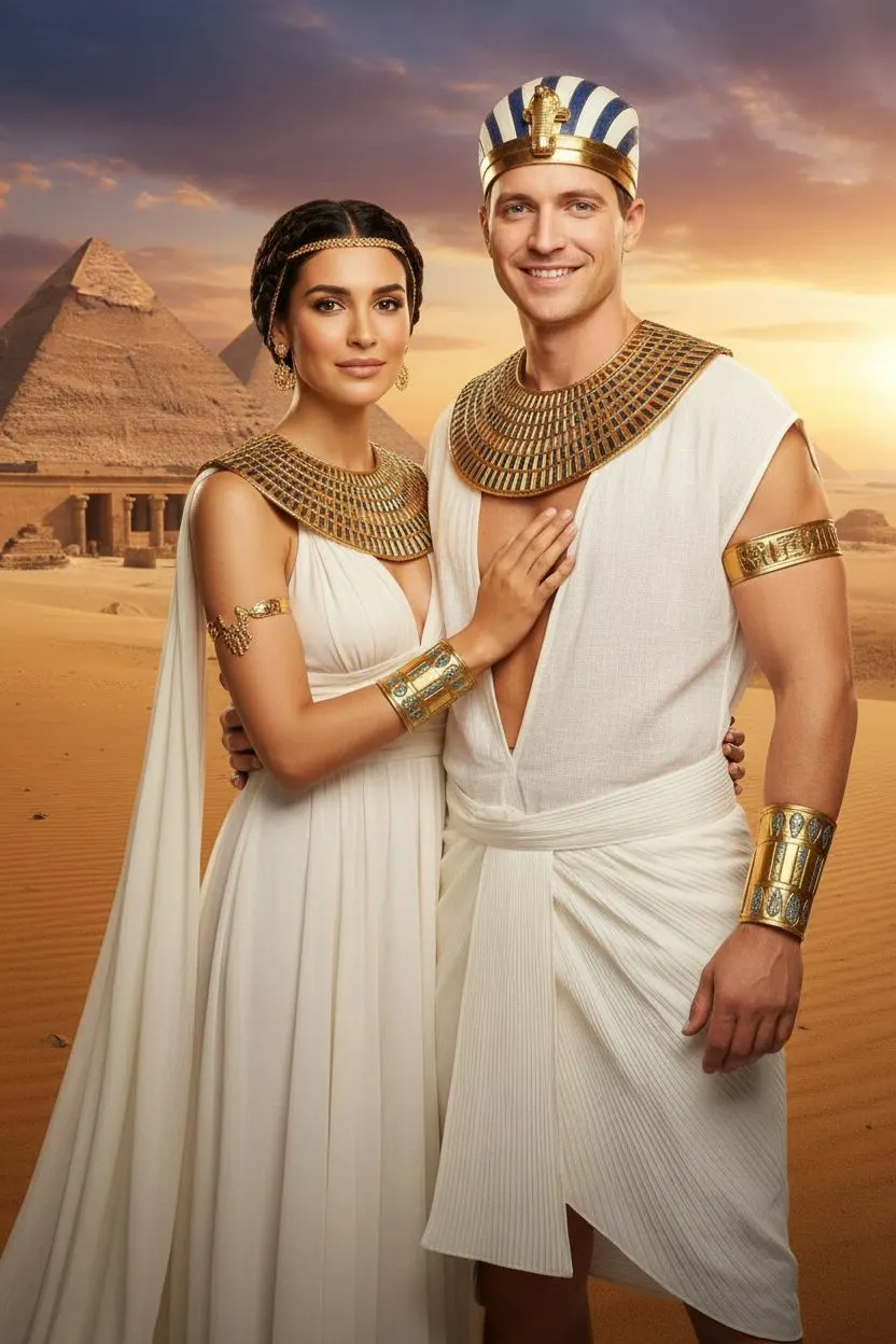 KI-Stil: Altes Ägypten