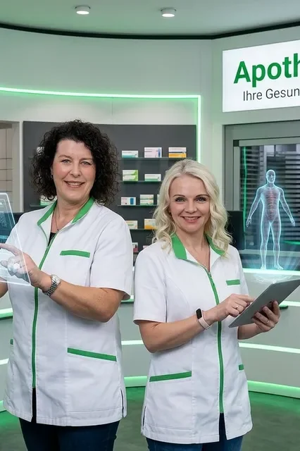 KI-Stil: Apotheke 2050