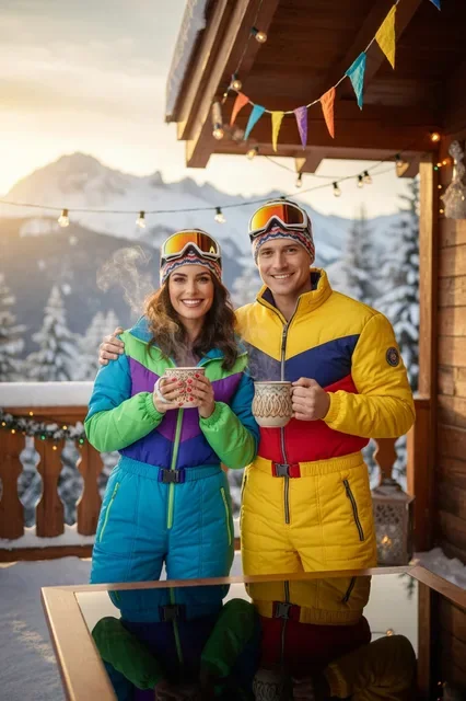 KI-Stil Après-Ski für die Firmen-Weihnachtsfeier