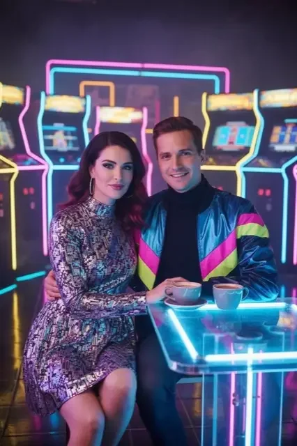 KI-Stil: Arcade Neon