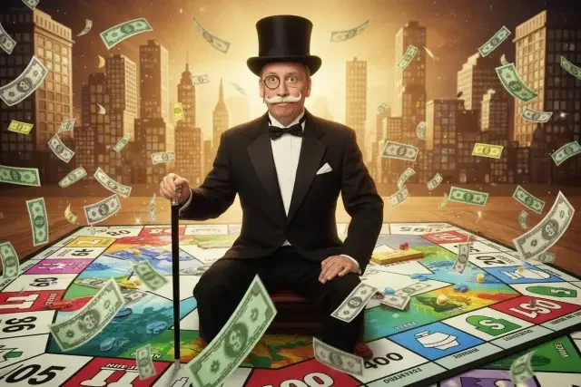 KI-Stil: Brettspiel-Tycoon