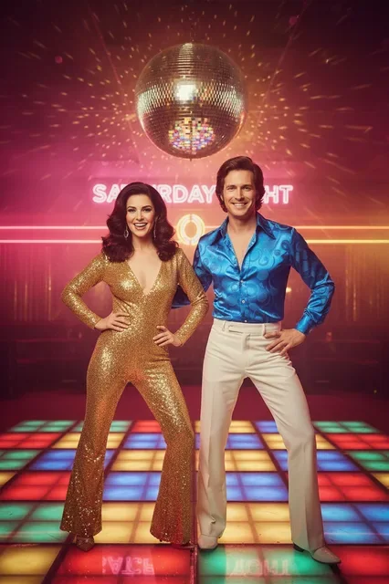 KI-Stil: Disco Fever