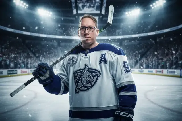 KI-Stil: Eishockey-Star