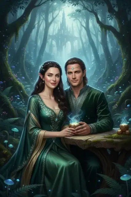 KI-Stil: Elven Kingdom