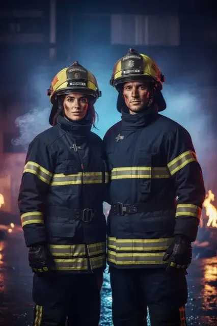 KI-Stil: Feuerwehr