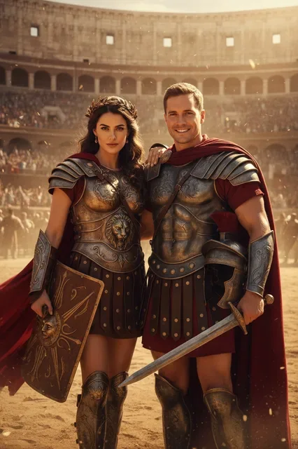 KI-Stil: Gladiator