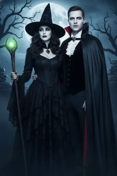 KI-Stil: Halloween