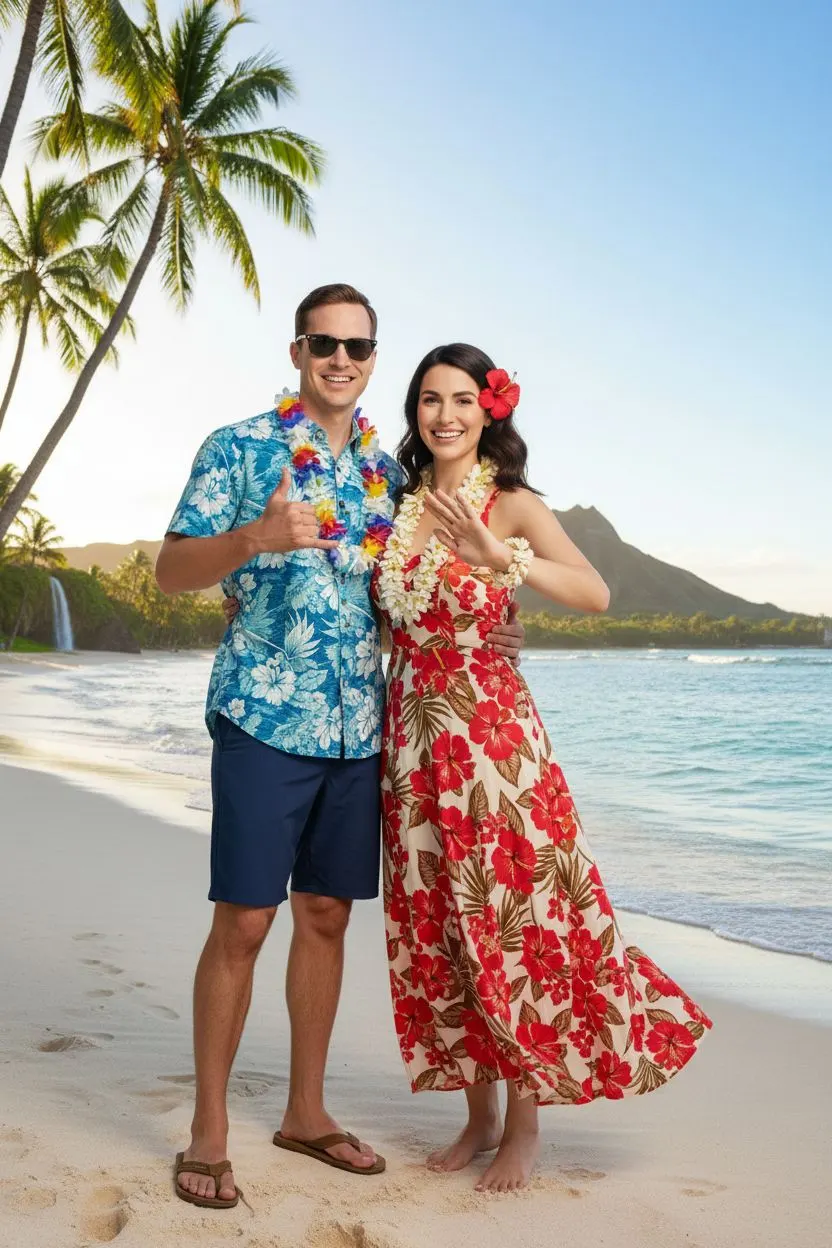 KI-Stil: Hawaii