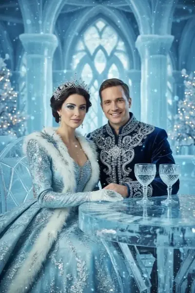 KI-Stil: Ice Queen
