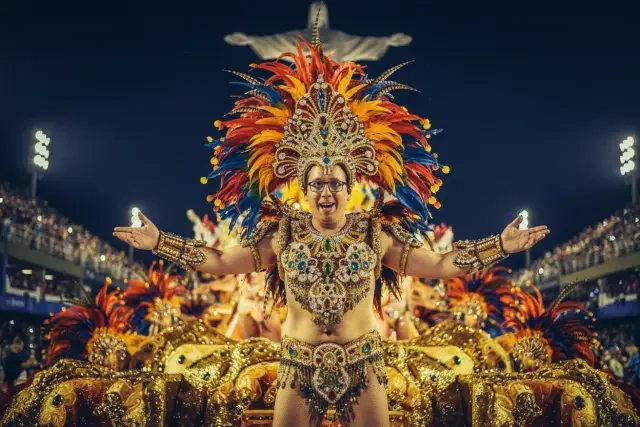 KI-Stil: Karneval Rio