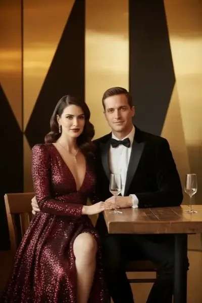 KI-Stil: Luxury Glam