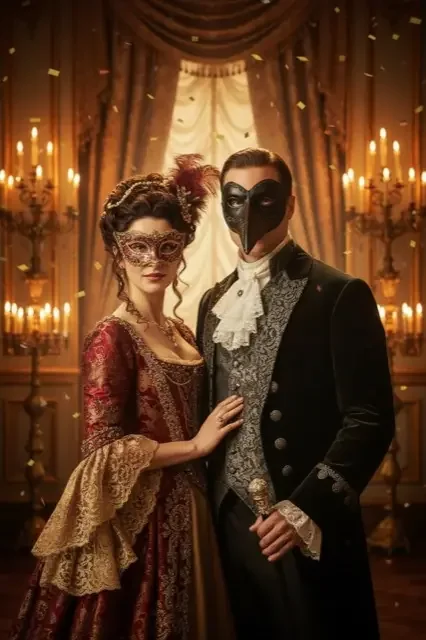 KI-Stil: Masquerade Ball