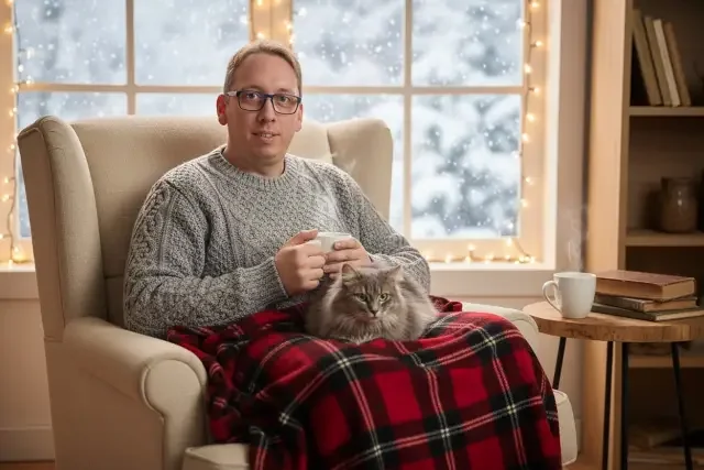 KI-Stil: Mit Katze