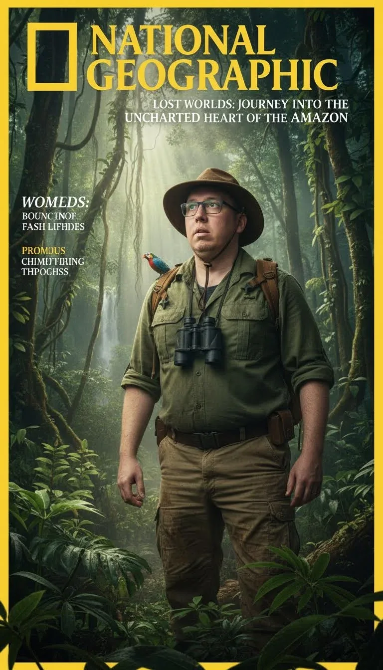 KI-Stil: Natur-Magazin