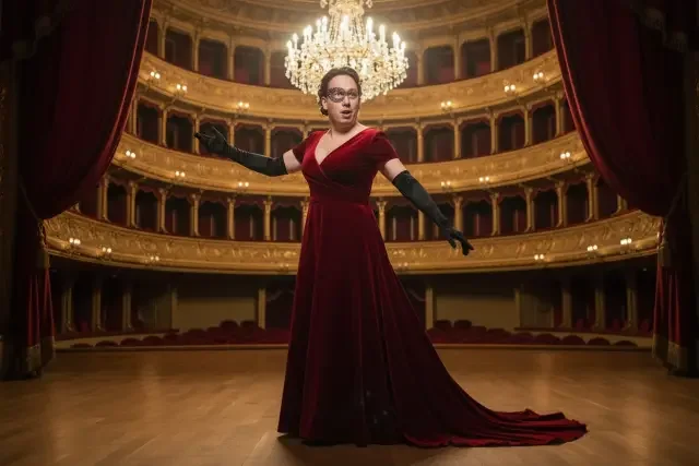 KI-Stil: Opern-Diva
