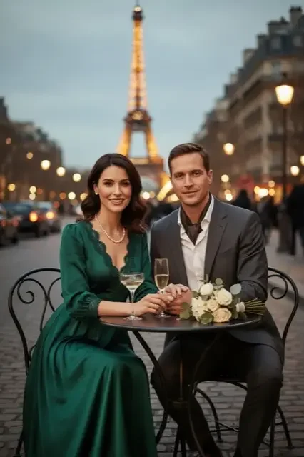 KI-Stil: Paris Love