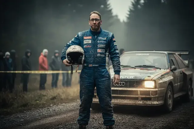 KI-Stil: Rally-Pilot