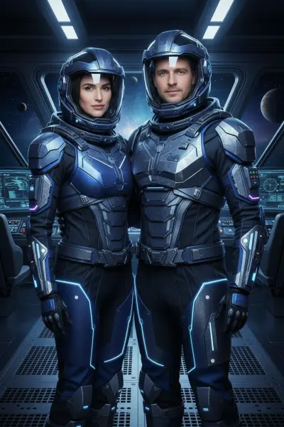 KI-Stil: Sci-Fi