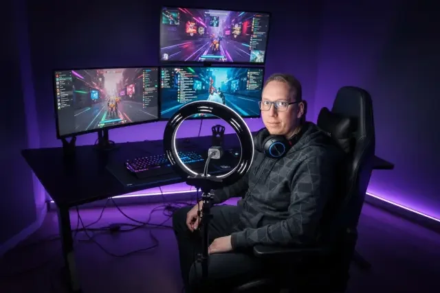 KI-Stil: Twitch-Streamer