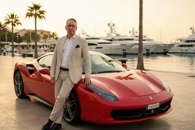 KI-Stil: Supercar Monaco