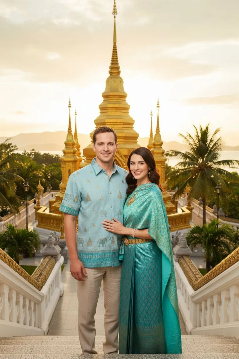 KI-Stil: Thailand