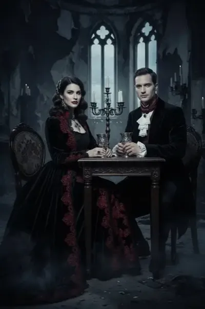 KI-Stil: Vampire Cover
