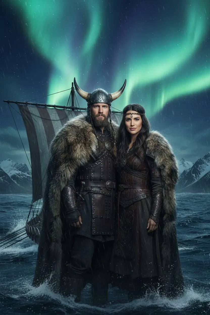 KI-Stil: Wikinger
