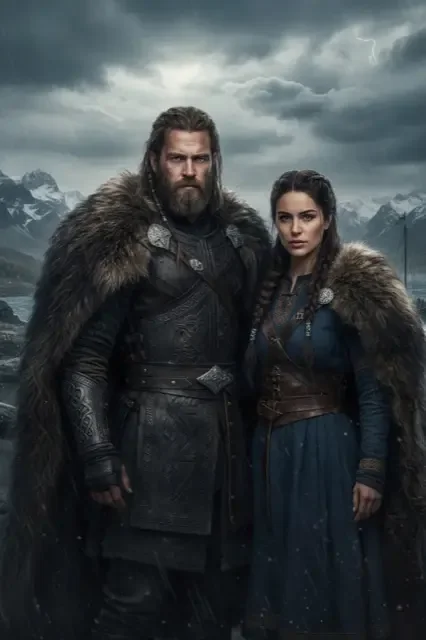 KI-Stil: Viking Saga