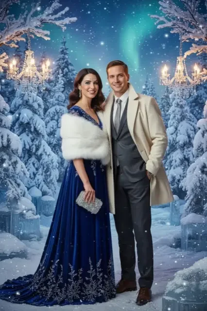 KI-Stil Winter Wonderland für die Firmen-Weihnachtsfeier