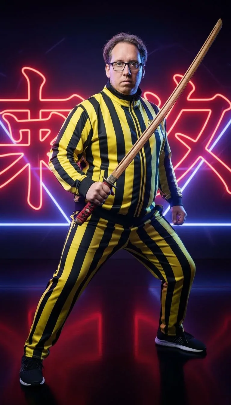 KI-Stil: Yellow Fighter