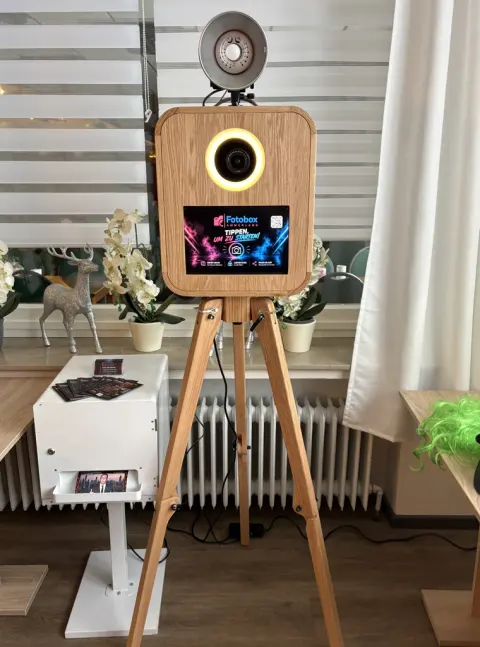 Fotobox to go im Einsatz